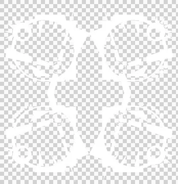 Geometric Abstraction Pattern B White Stock Illustration