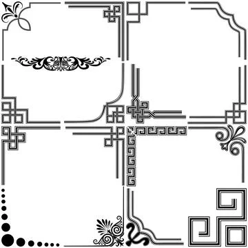 Geometric angular pattern vector Stock Illustration