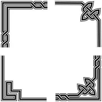 Geometric angular pattern vector Stock Illustration