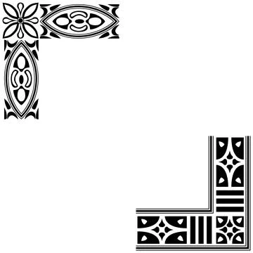 Geometric angular pattern vector Stock Illustration