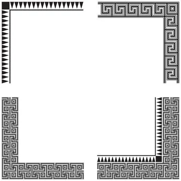 Geometric angular pattern vector Stock Illustration