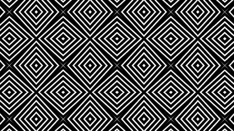 Geometric animation and optical illusion Stock Footage 162533035