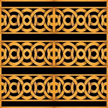  Geometric Arabesque Seamless Pattern Arabesque complex wood seamless patt... 스톡 사진