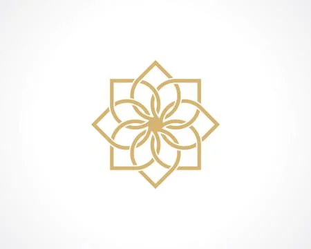 Geometric arabic pattern Stock Illustration