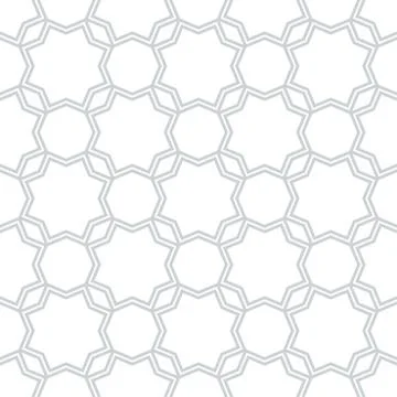 Geometric Arabic seamless pattern. Islamic texture. Muslim ornament background. Ilustración de archivo