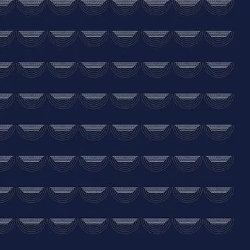 Geometric arch pattern seamless texture background Stock Illustration