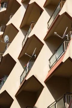 Geometric architecture Stock Photos