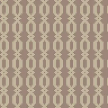 Geometric Argyle Knitting seamless pattern design in Brow イラスト素材
