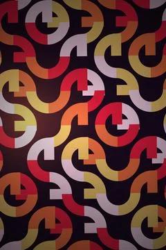 Geometric Arrow Pattern Background Иллюстрация
