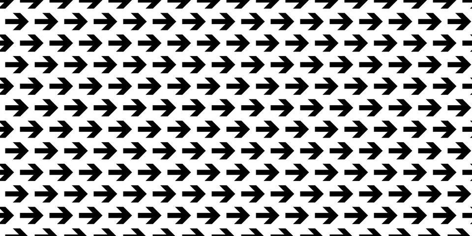 Geometric Arrow Repeat Pattern Wallpaper for Graphic Design Illustrazione stock
