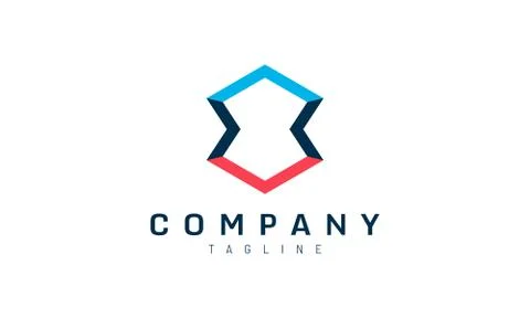 Geometric arrow vector design symbolizes spirit of purpose suitable for compa Illustrazione stock