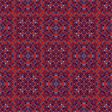 Geometric artificial feel Stock-Illustration