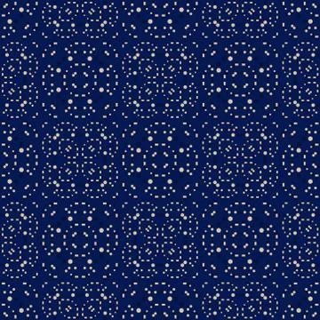 Geometric artificial feel seamless pattern Illustrazione stock