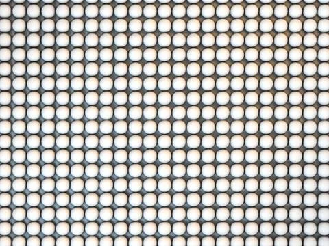 Geometric backdrop from spheres. 3D Stock Illustration