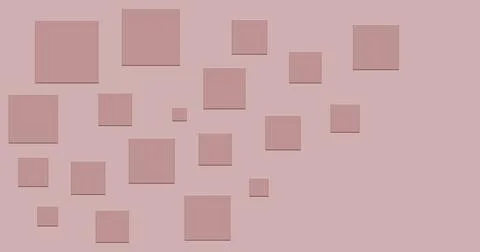 Geometric background with 3d squares mosaic Stock Illustration