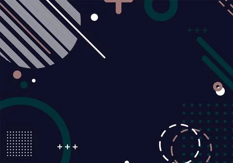 Geometric background. Abstract flat background. 스톡 일러스트