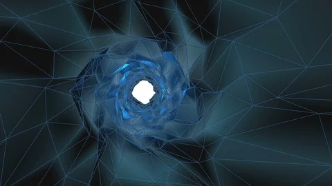 Geometric background abstract graphic effect animation. Stock Footage 92036641