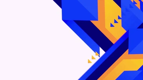 Geometric background with abstract shapes. Modern design element for creative pr Stock Footage 334295728