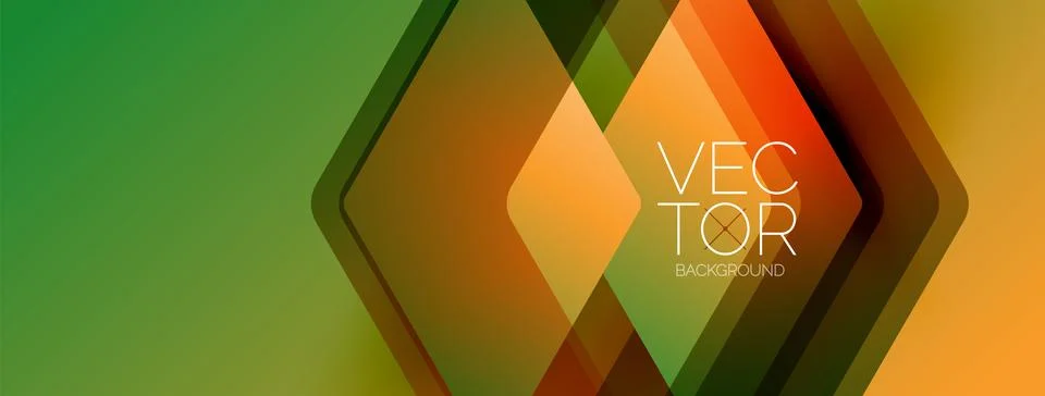 Geometric background adorned with dynamic arrows and sleek lines, forming Illustrazione stock