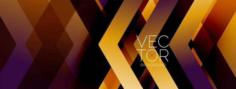 Geometric background adorned with dynamic arrows and sleek lines, forming Stock Illustration