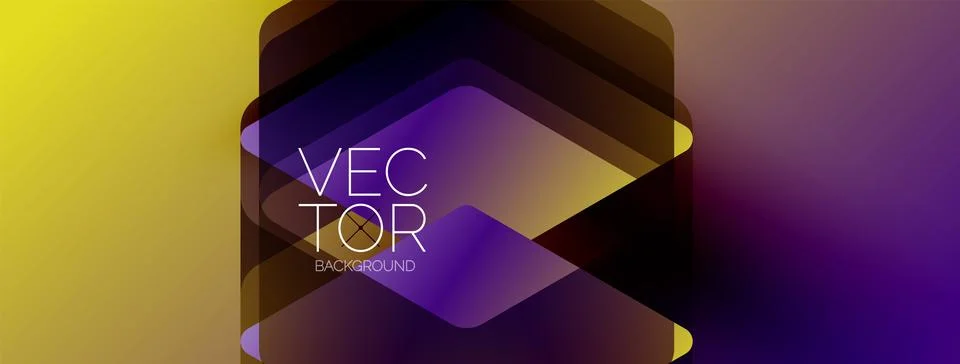 Geometric background adorned with dynamic arrows and sleek lines, forming Illustrazione stock