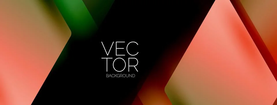 Geometric background adorned with dynamic arrows and sleek lines, forming Illustrazione stock
