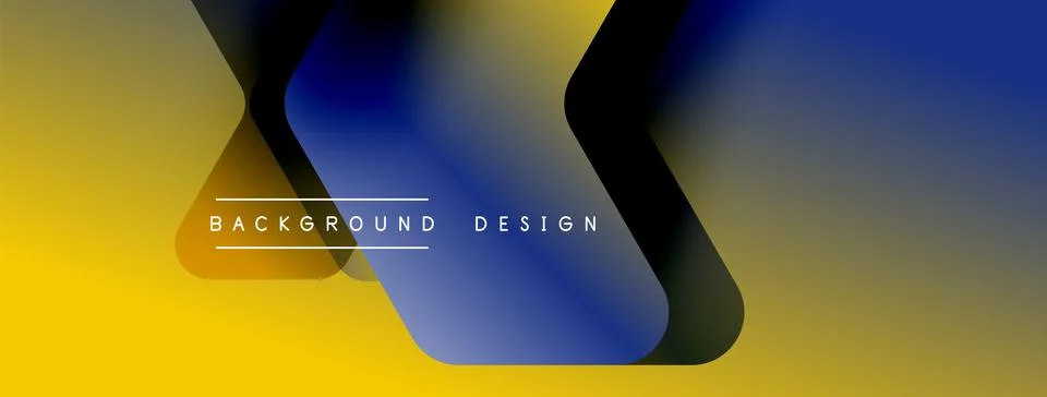 Geometric background adorned with dynamic arrows and sleek lines, forming Stock Illustration