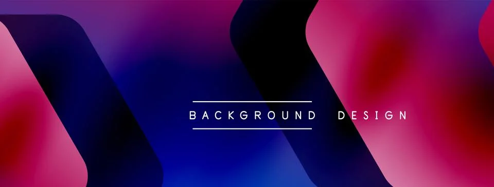 Geometric background adorned with dynamic arrows and sleek lines, forming Illustrazione stock
