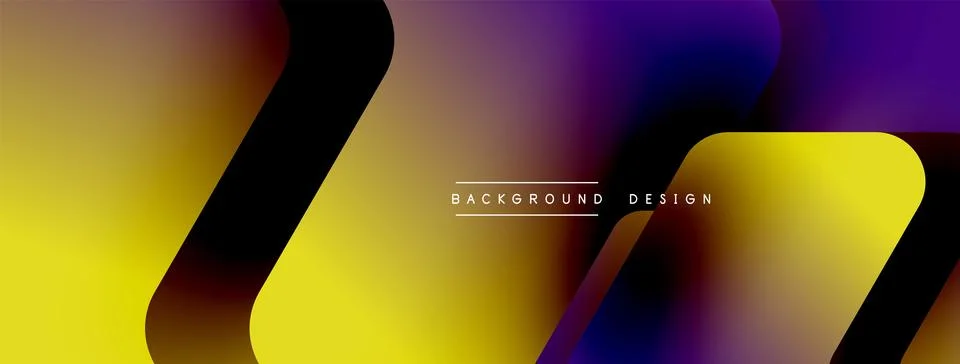 Geometric background adorned with dynamic arrows and sleek lines, forming Illustrazione stock
