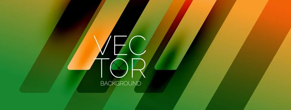 Geometric background adorned with dynamic arrows and sleek lines, forming Illustrazione stock