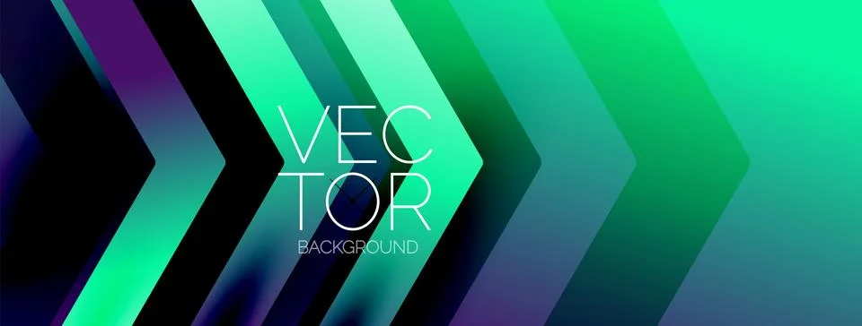 Geometric background adorned with dynamic arrows and sleek lines, forming イラスト素材