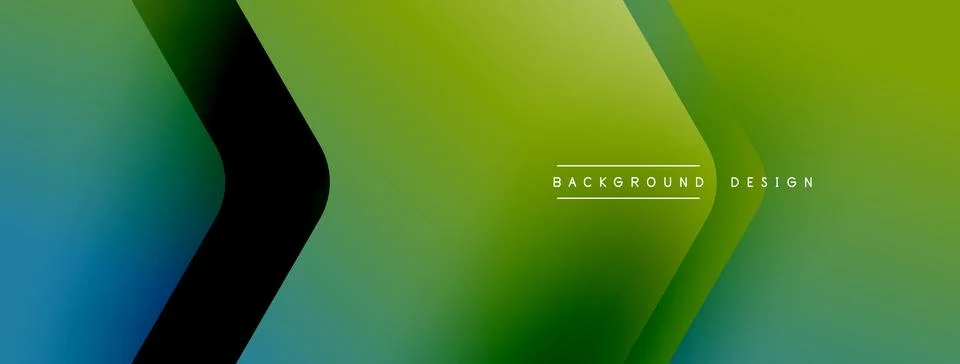 Geometric background adorned with dynamic arrows and sleek lines, forming Stock Illustration