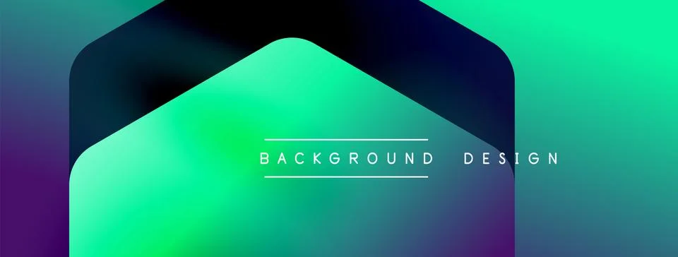 Geometric background adorned with dynamic arrows and sleek lines, forming Illustrazione stock
