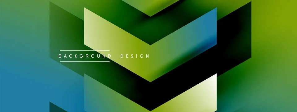 Geometric background adorned with dynamic arrows and sleek lines, forming 스톡 일러스트