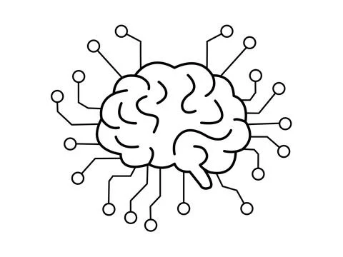 Geometric background and high tech circuit board connection system Stock Illustration