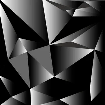Geometric background black and white tone Stock Illustration