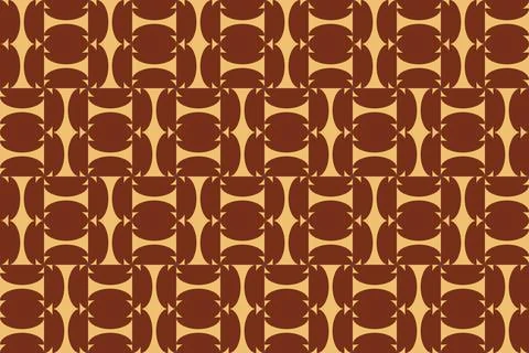 Geometric Background Circle Shapes and Designs Brown Colors Geometric Pattern イラスト素材