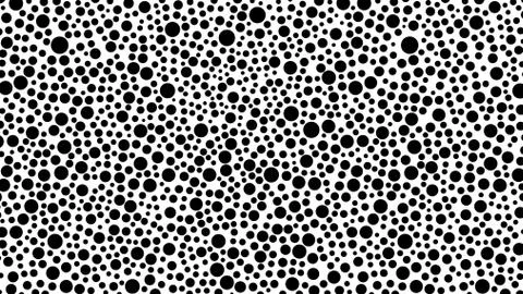 Geometric background in Dalmatian coloring. Stock Illustration