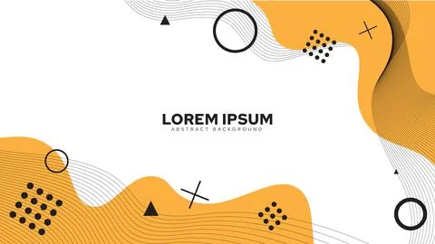 Geometric Background Design Made of Abstract Drawings Stock Illustration