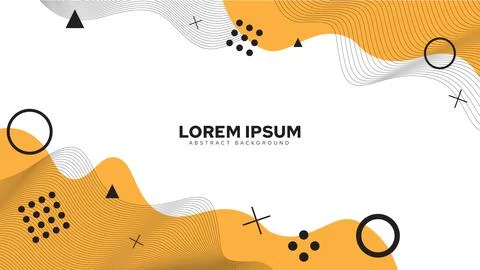 Geometric Background Design Made of Abstract Drawings Stock Illustration