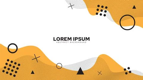 Geometric Background Design Made of Abstract Drawings Stock Illustration