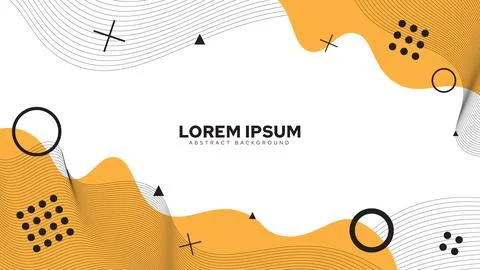 Geometric Background Design Made of Abstract Drawings Stock Illustration