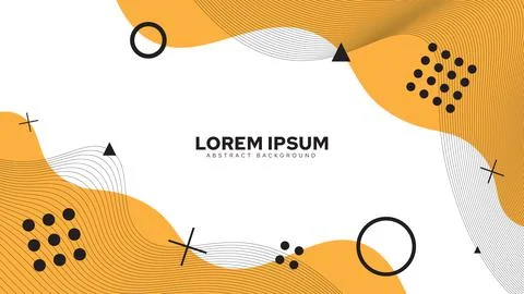 Geometric Background Design Made of Abstract Drawings Stock Illustration