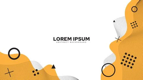 Geometric Background Design Made of Abstract Drawings Stock Illustration