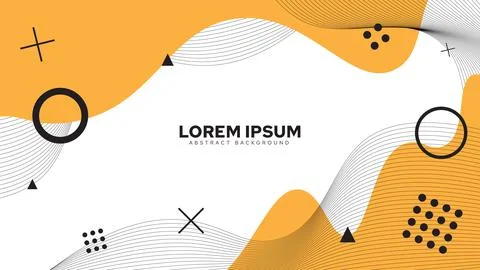 Geometric Background Design Made of Abstract Drawings Stock Illustration