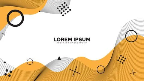 Geometric Background Design Made of Abstract Drawings Stock Illustration