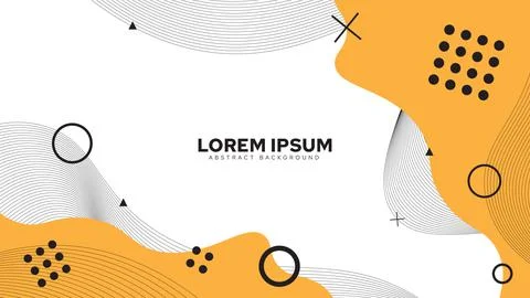 Geometric Background Design Made of Abstract Drawings Stock Illustration