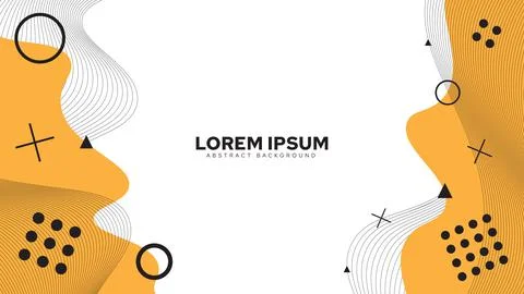 Geometric Background Design Made of Abstract Drawings Stock Illustration