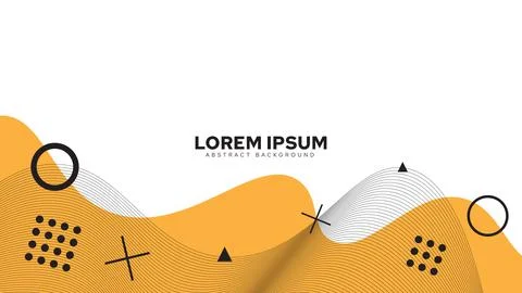 Geometric Background Design Made of Abstract Drawings Stock Illustration