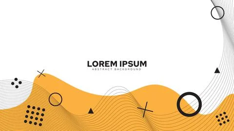 Geometric Background Design Made of Abstract Drawings Stock Illustration